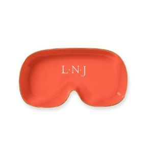 Mark & Graham Iris Catchall Tray in Coral
